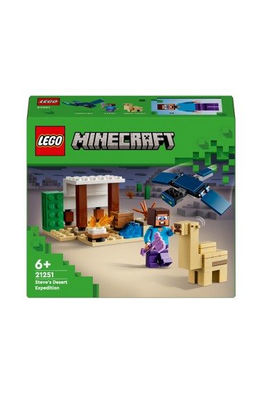 Lego MINECRAFT 21251 Pustynna wyprawa Steve'a