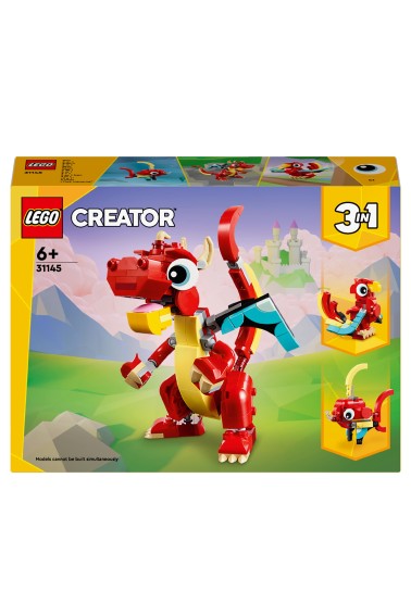 Lego CREATOR 31145 Czerwony smok