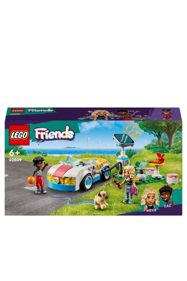 Lego FRIENDS 42609 Samochód elektryczny i stacj...