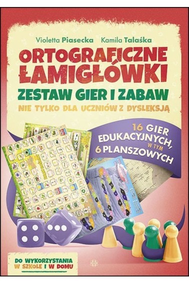 Ortograficzne łamigłówki. Zestaw gier i zabaw