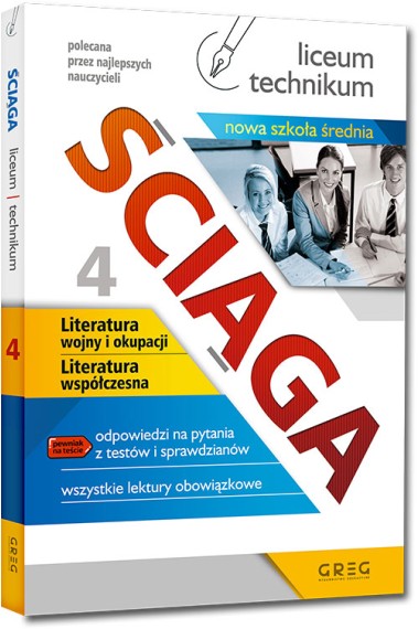 Ściąga LO cz.4 Literatura współczesna NPP GREG