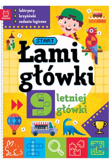 Łamigłówki 9-letniej główki. Labirynty.. w.2