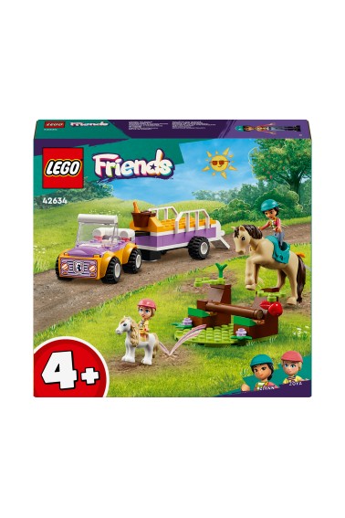 Lego FRIENDS 42634 Przyczepka dla konia i kucyka