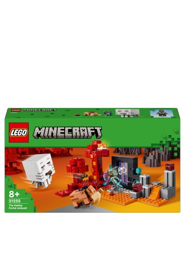 Lego MINECRAFT 21255 Zasadzka w portalu do Netheru