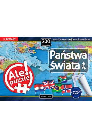 Puzzle - Państwa świata