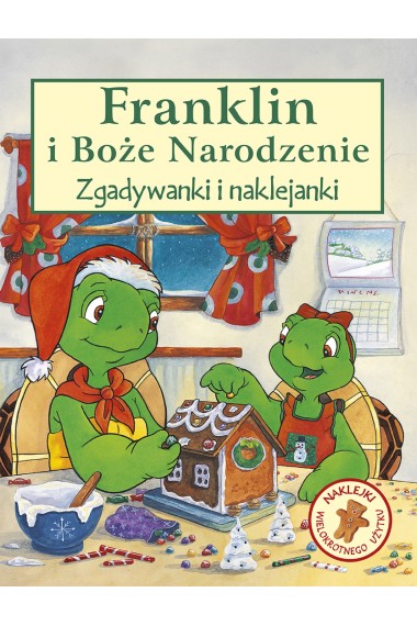 Franklin i Boże Narodzenie. Zgadywanki i naklejank