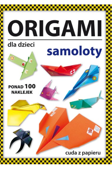 Origami dla dzieci Samoloty Promocja