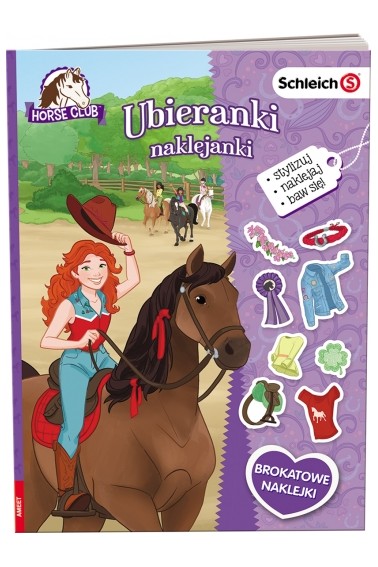 Schleich Horse Club Ubieranki naklejanki