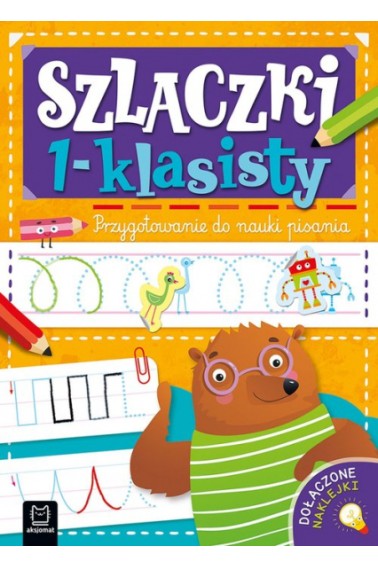 Szlaczki 1-klasisty Przygotowanie do nauki pisani