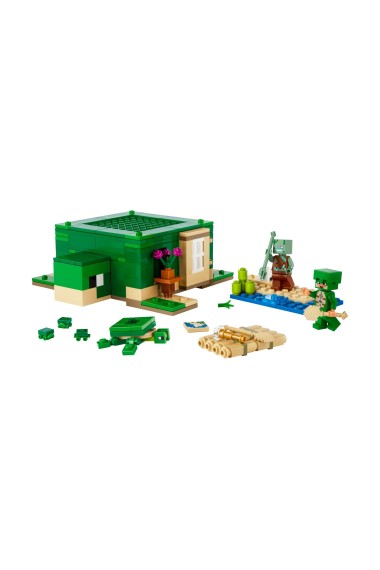 Lego MINECRAFT 21254 Domek na plaży żółwi