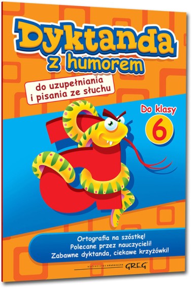 Dyktanda z humorem do klasy 6