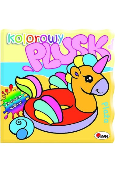 Kolorowy plusk Plaża