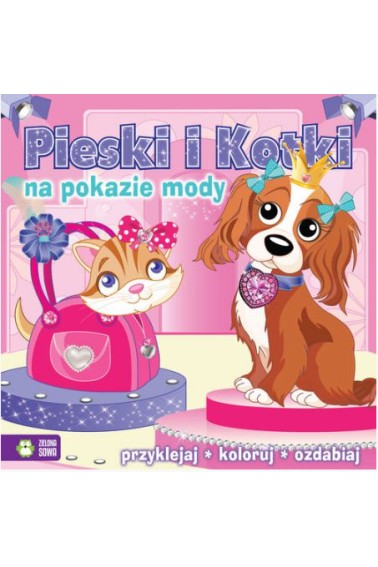 Pieski i kotki na pokazie mody 