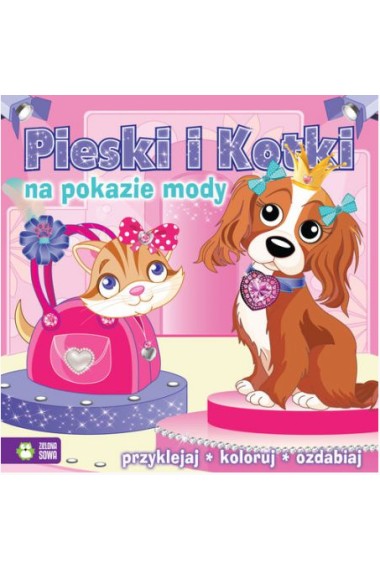 Pieski i kotki na pokazie mody 